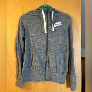 Gray Nike Zip-up